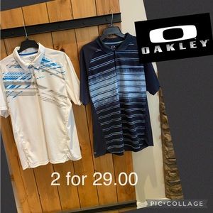 2 pack! Like new! Oakley shirts!